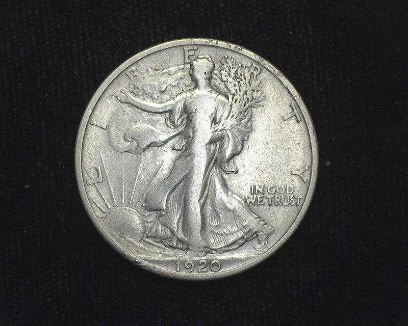 1920 D Liberty Walking Half Dollar F/VF - US Coin