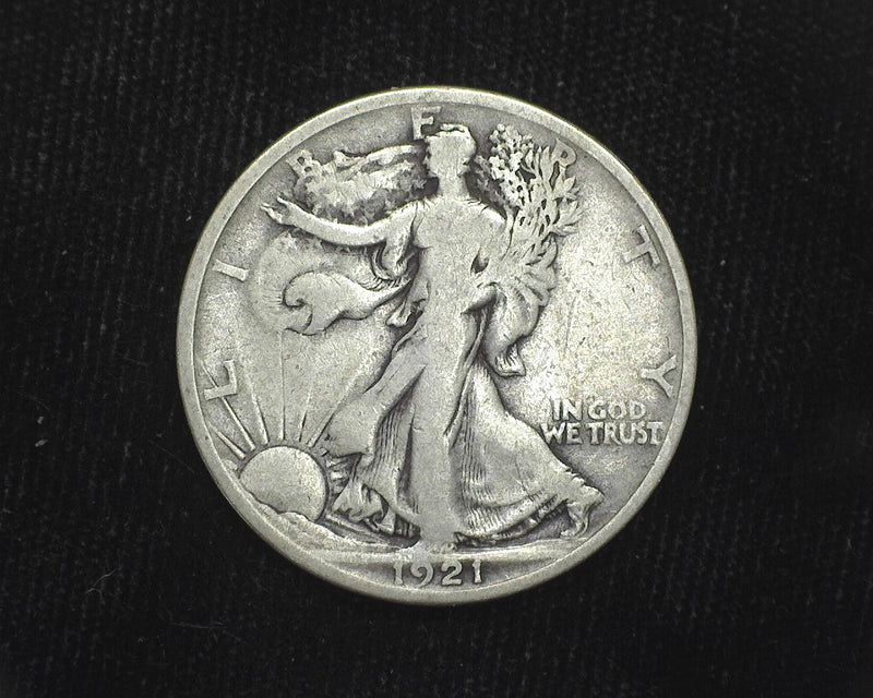 1921 Liberty Walking Half Dollar VG - US Coin