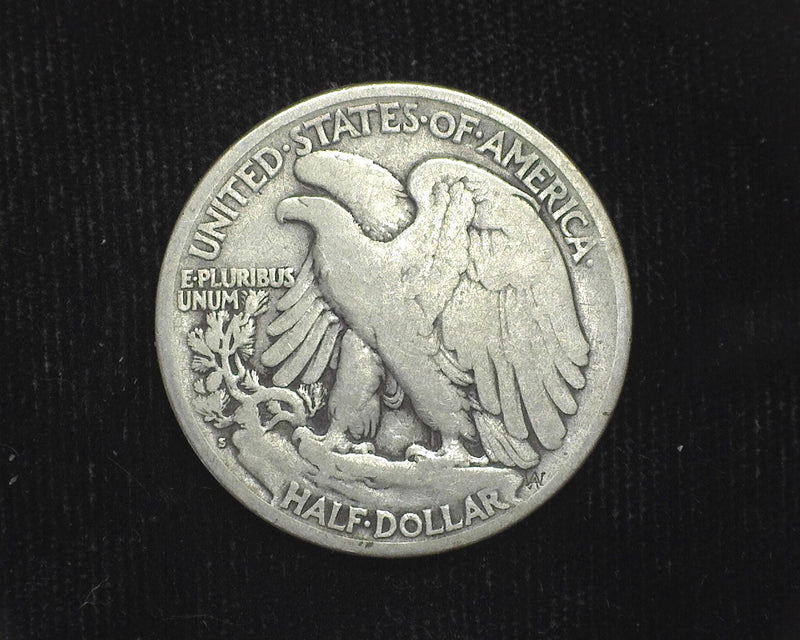 1921 S Liberty Walking Half Dollar VG - US Coin
