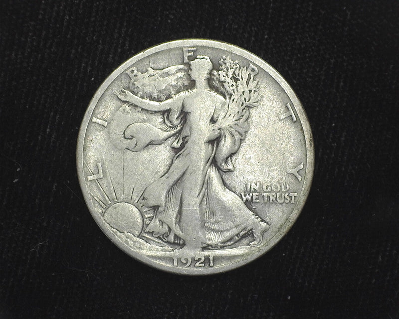 1921 S Liberty Walking Half Dollar VG - US Coin