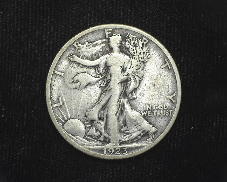 1923 S Liberty Walking Half Dollar F - US Coin