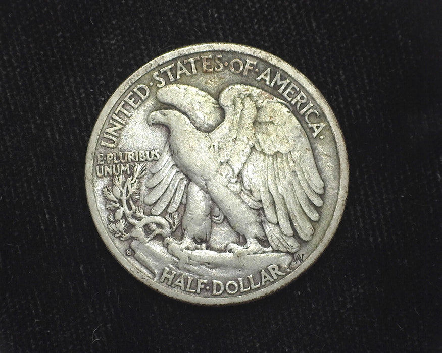 1928 S Liberty Walking Half Dollar F - US Coin