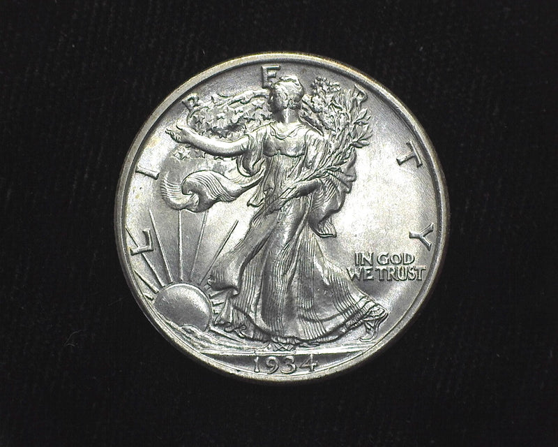 1934 Liberty Walking Half Dollar BU Choice - US Coin