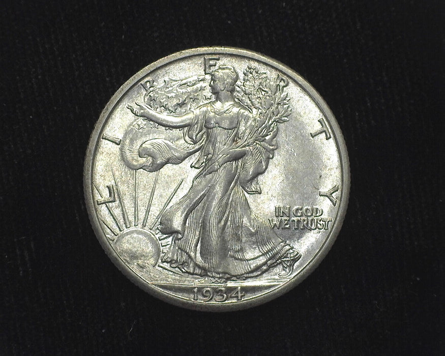 1934 S Liberty Walking Half Dollar AU-58 - US Coin