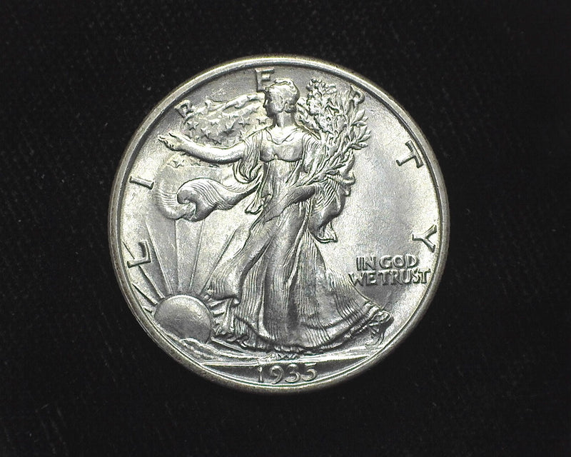 1935 Liberty Walking Half Dollar BU - US Coin