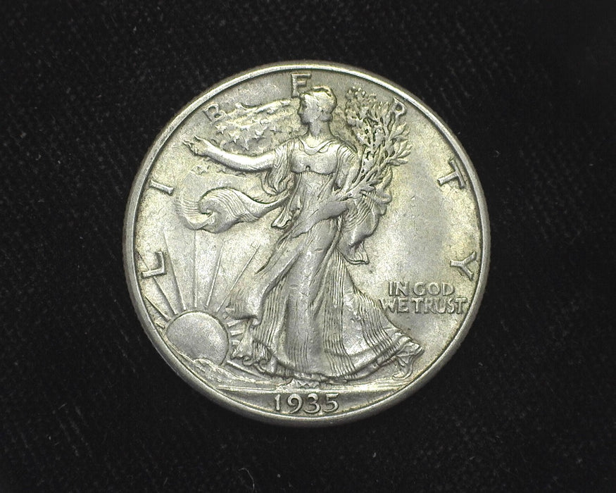 1935 D Liberty Walking Half Dollar XF - US Coin