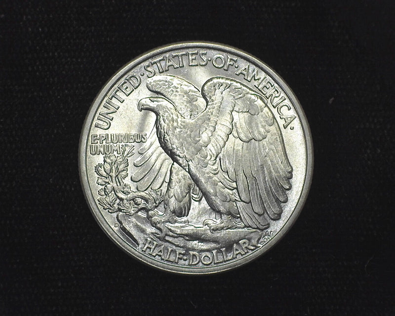 1936 D Liberty Walking Half Dollar BU Choice - US Coin