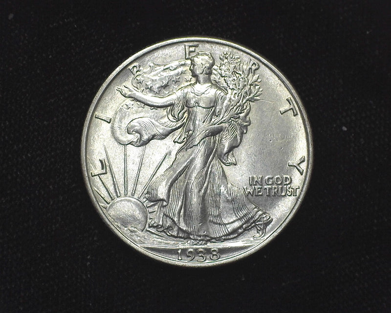 1938 Liberty Walking Half Dollar BU - US Coin