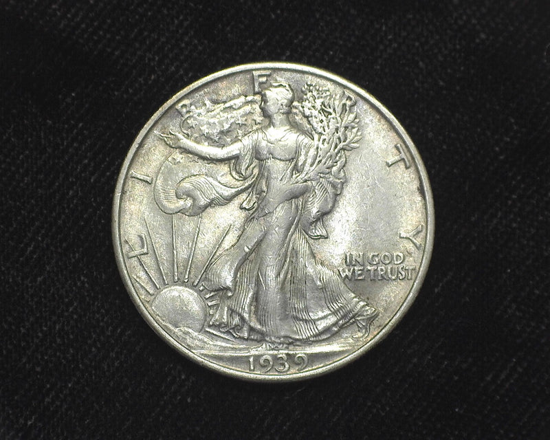 1939 S Liberty Walking Half Dollar AU - US Coin