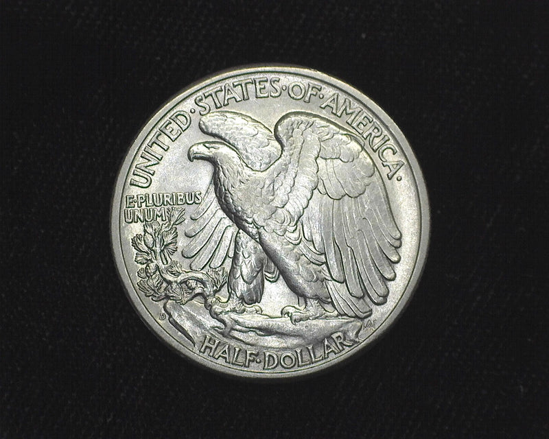 1941 D Liberty Walking Half Dollar AU-58 - US Coin