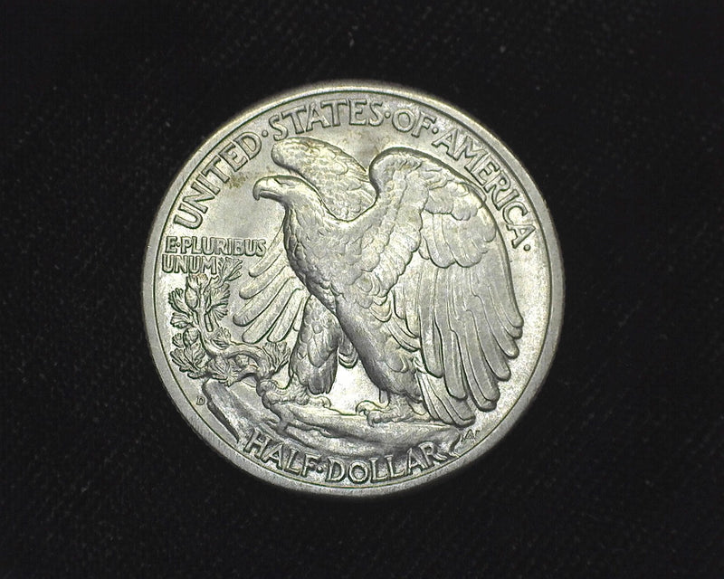 1942 D Liberty Walking Half Dollar UNC - US Coin