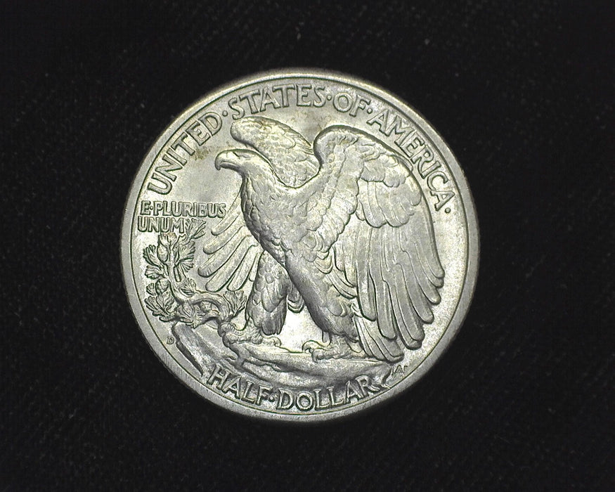 1942 D Liberty Walking Half Dollar UNC - US Coin