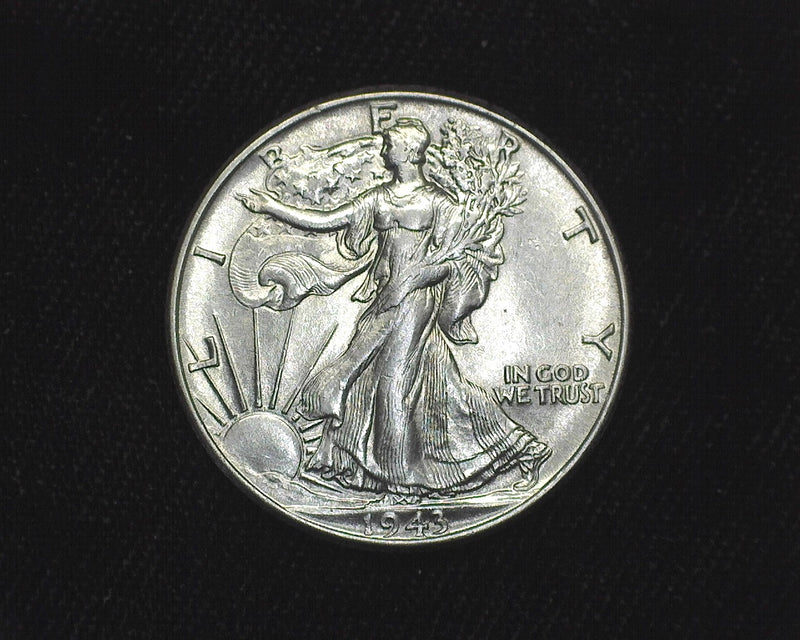 1943 Liberty Walking Half Dollar BU - US Coin