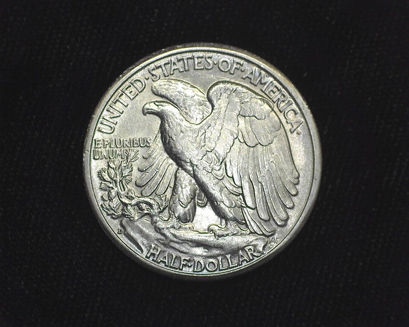 1945 D Liberty Walking Half Dollar BU - US Coin