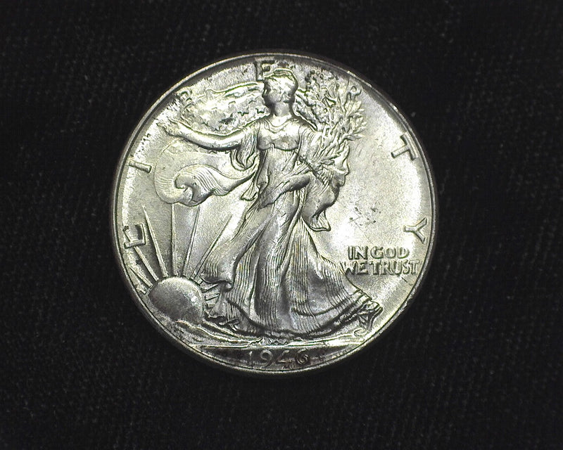 1946 Liberty Walking Half Dollar BU Choice - US Coin