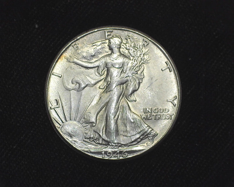 1946 D Liberty Walking Half Dollar BU - US Coin