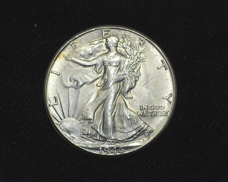 1946 D Liberty Walking Half Dollar BU - US Coin