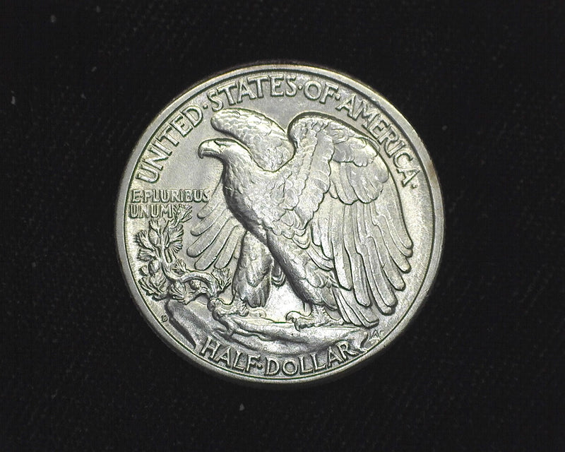 1947 D Liberty Walking Half Dollar BU Choice - US Coin