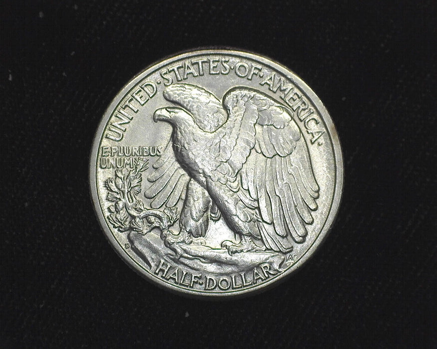 1947 D Liberty Walking Half Dollar BU Choice - US Coin