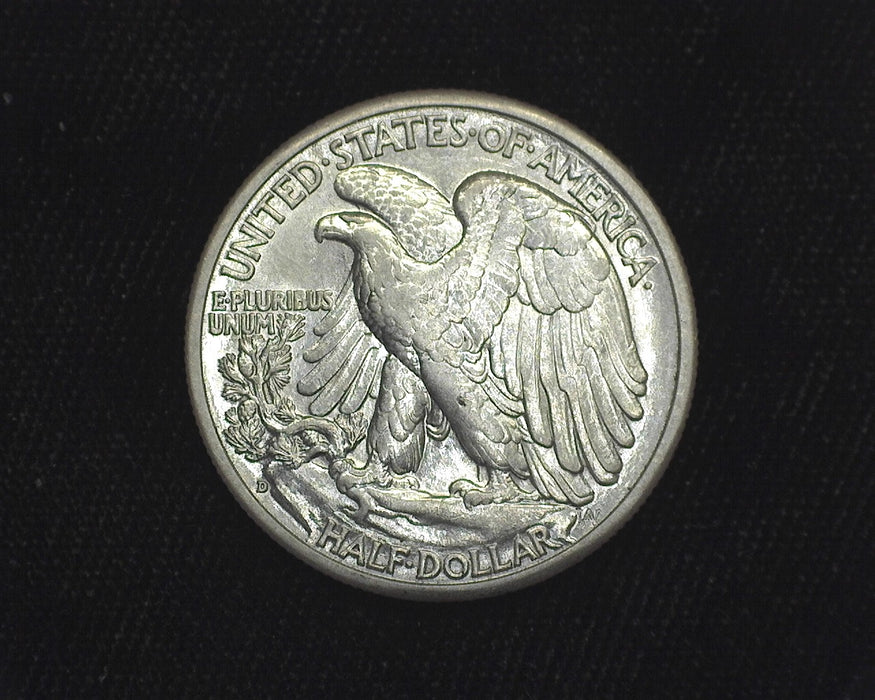 1943 D Liberty Walking Half Dollar UNC - US Coin