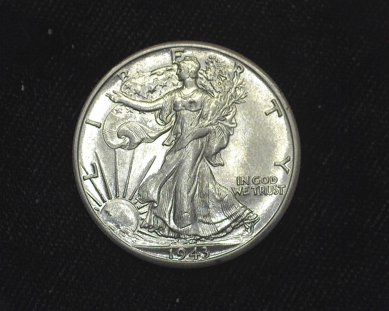 1943 D Liberty Walking Half Dollar UNC - US Coin