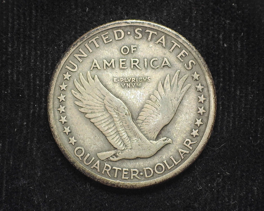 1917 Type 1 Standing Liberty Quarter VF - US Coin