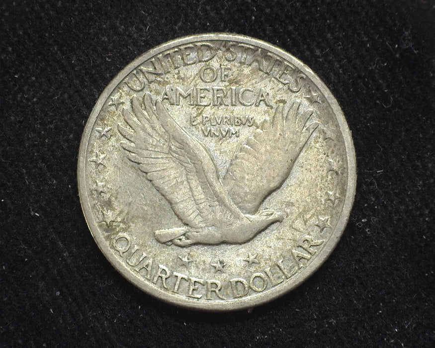 1917 D Type 2 Standing Liberty Quarter VF - US Coin