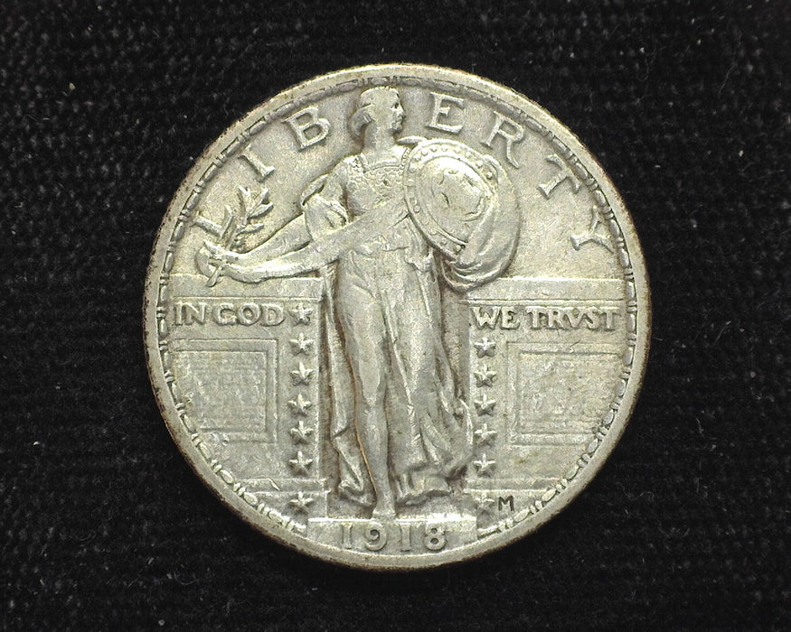 1918 Standing Liberty Quarter XF - US Coin