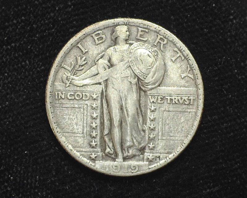1919 Standing Liberty Quarter VF - US Coin