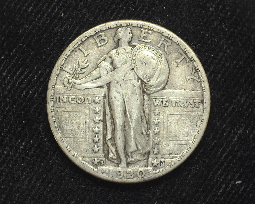 1920 S Standing Liberty Quarter VF/XF - US Coin
