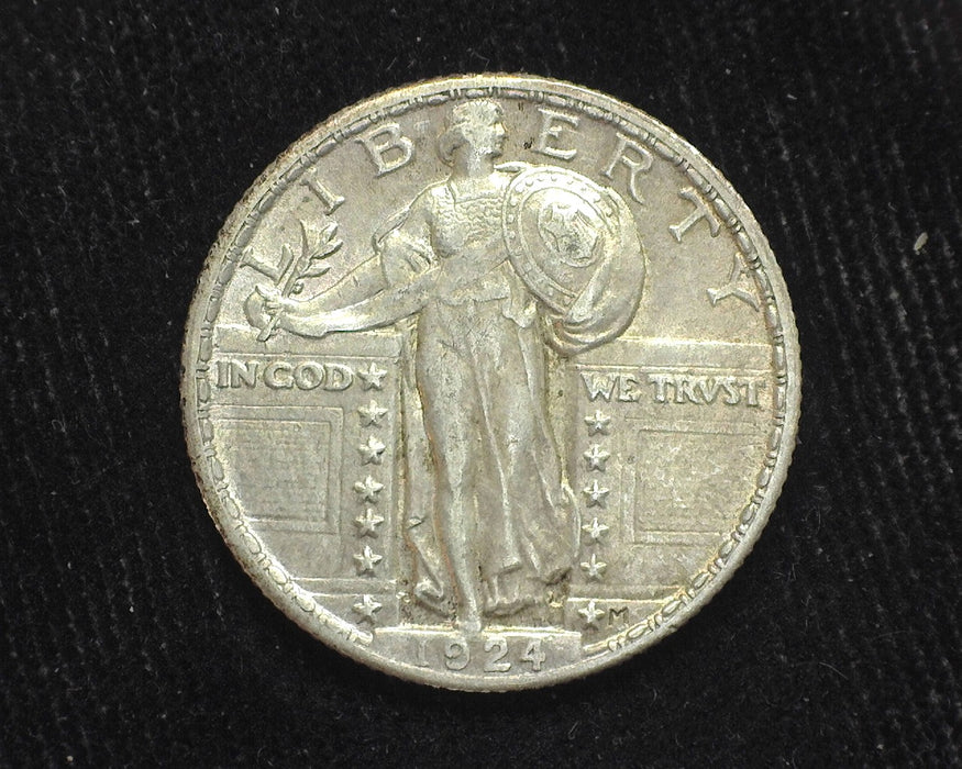 1924 Standing Liberty Quarter AU-50 - US Coin
