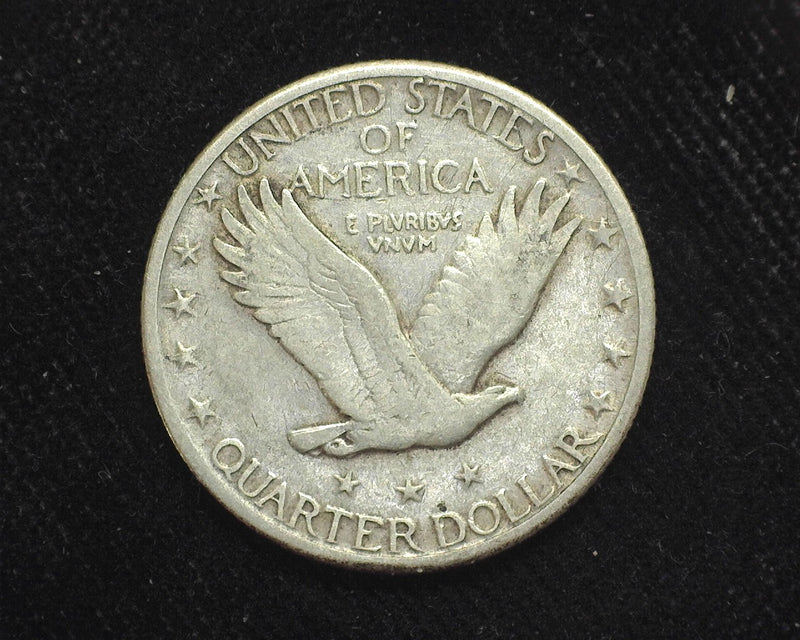 1924 S Standing Liberty Quarter F/VF - US Coin