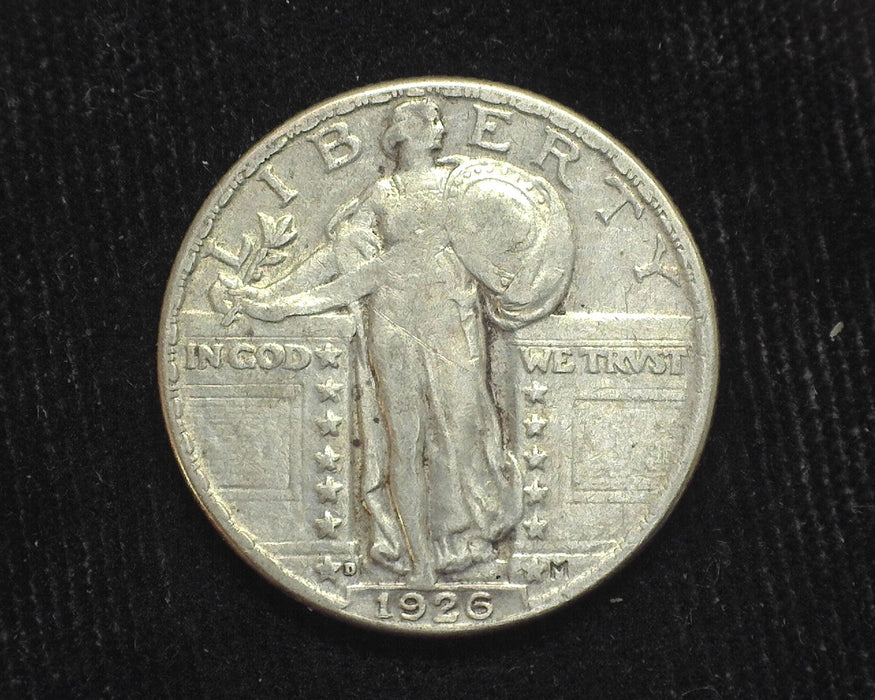 1926 D Standing Liberty Quarter VF - US Coin