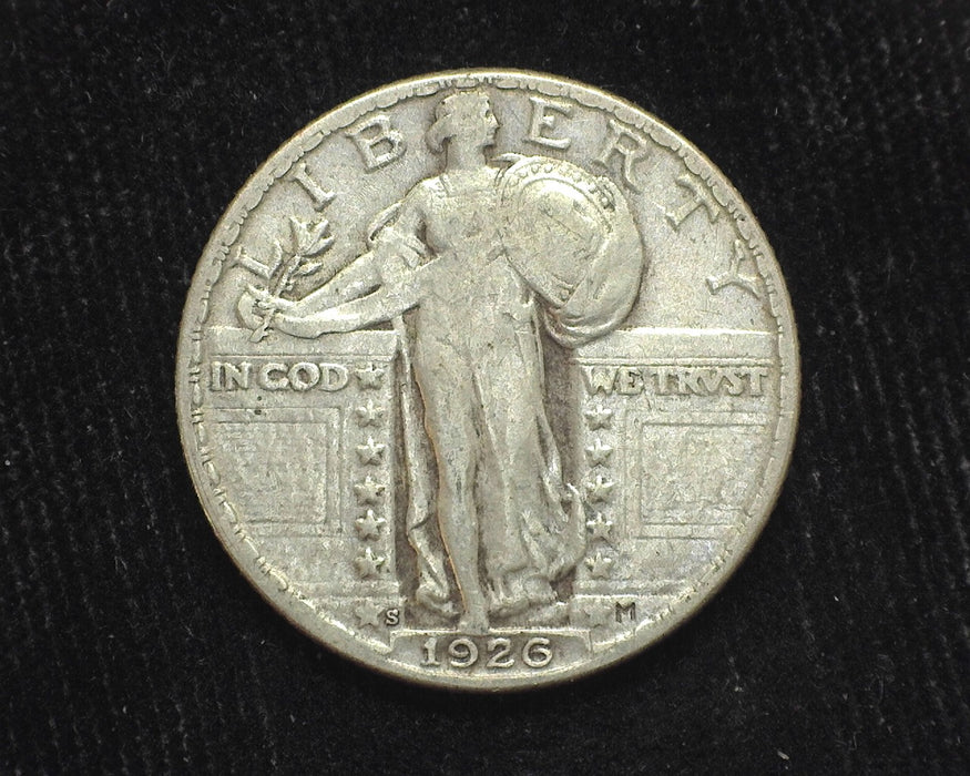 1926 S Standing Liberty Quarter VF - US Coin