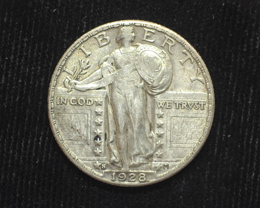 1928 S Standing Liberty Quarter XF - US Coin