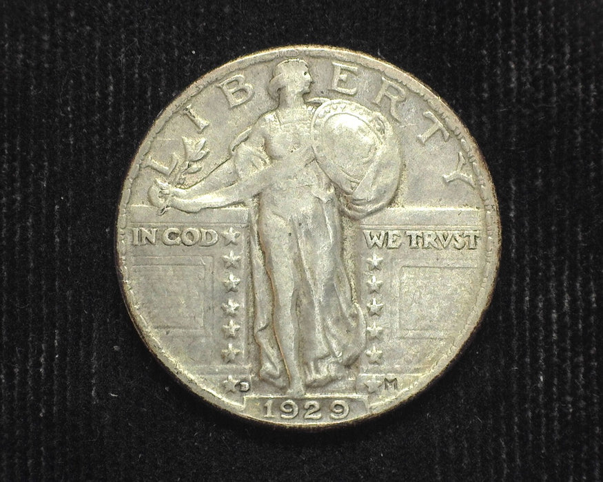 1929 D Standing Liberty Quarter VF/XF - US Coin
