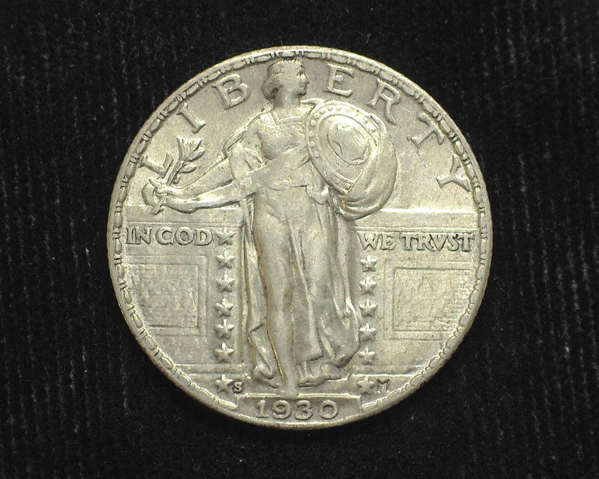 1930 S Standing Liberty Quarter AU-58 - US Coin
