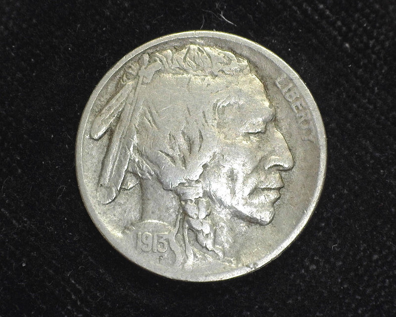 1913 S Type 2 Buffalo Nickel F/VF - US Coin