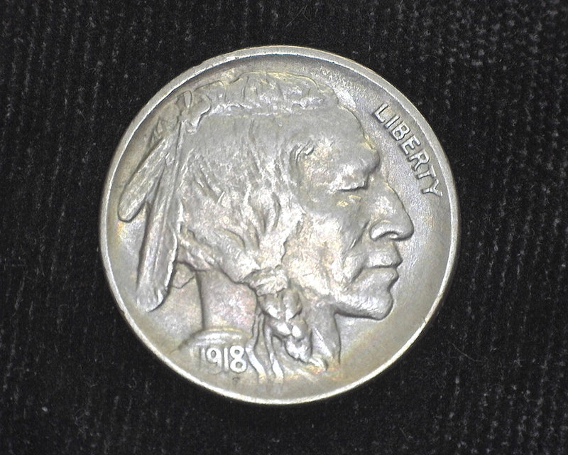 1918 Buffalo Nickel AU-50 - US Coin