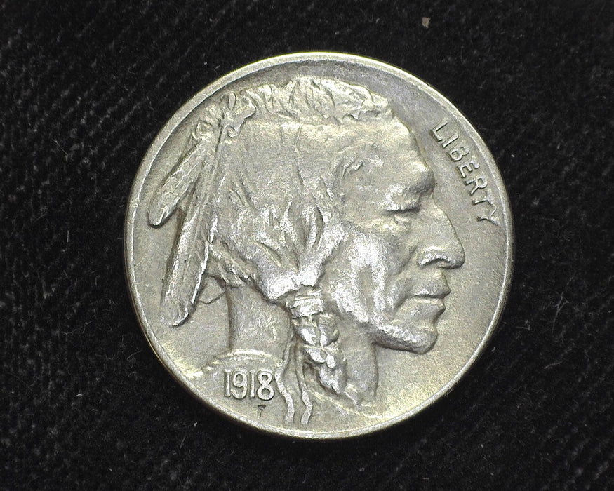 1918 D Buffalo Nickel VF/XF - US Coin