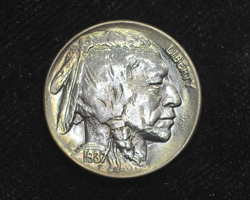 1937 D Buffalo Nickel BU Choice - US Coin