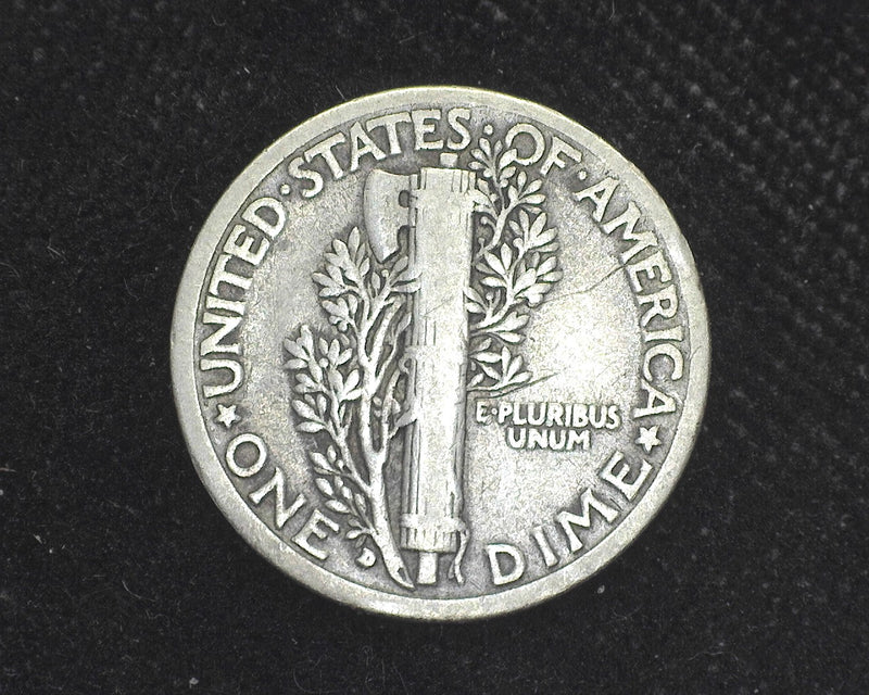 1916 D Mercury Dime VG - US Coin