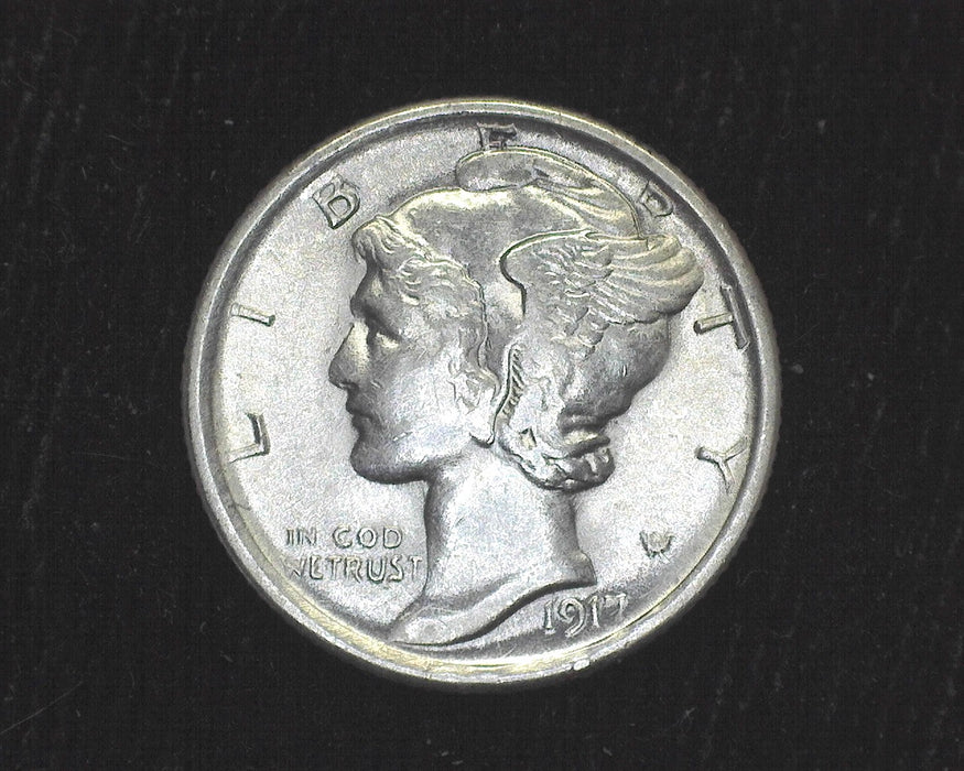 1917 Mercury Dime BU - US Coin