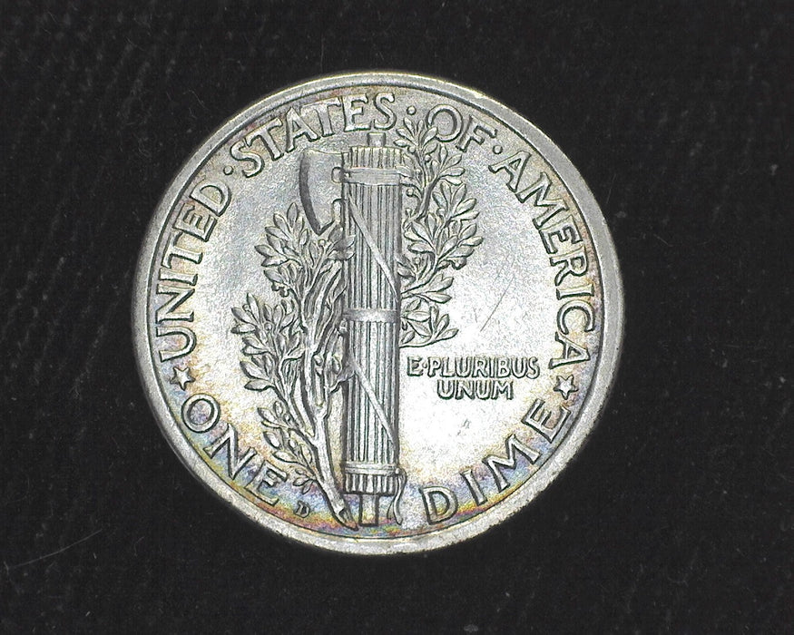 1917 D Mercury Dime AU - US Coin