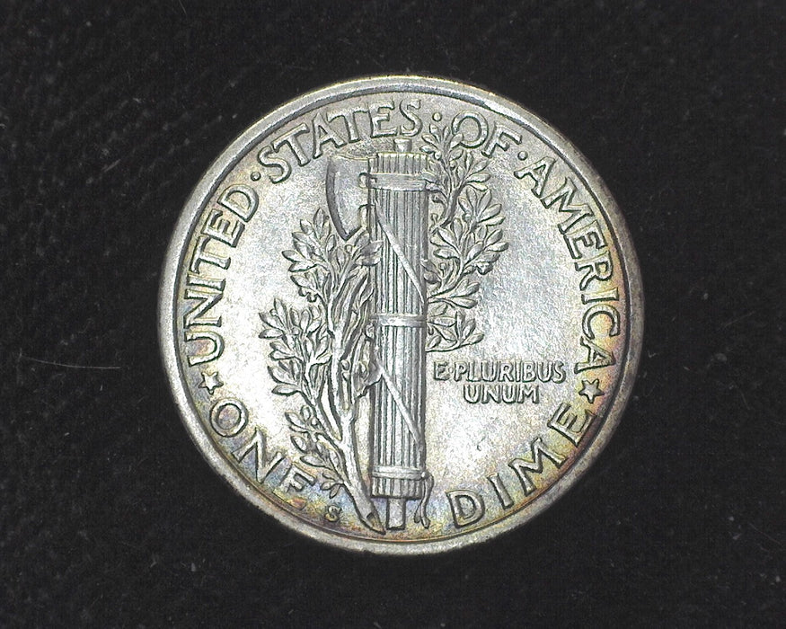 1917 S Mercury Dime AU - US Coin