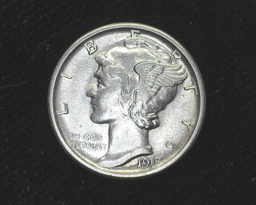 1918 S Mercury Dime XF - US Coin