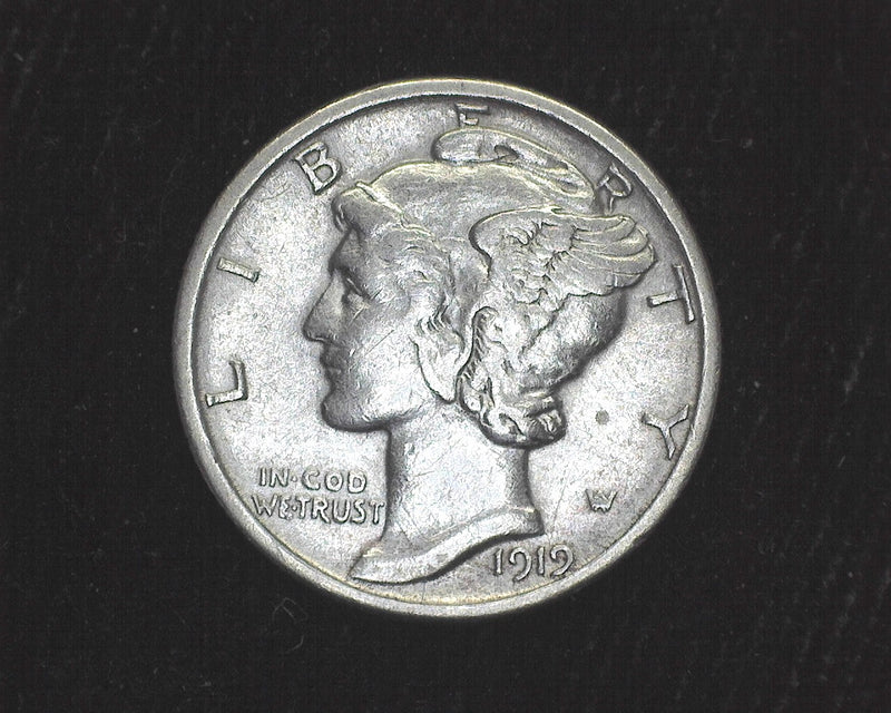1919 D Mercury Dime VF/XF - US Coin