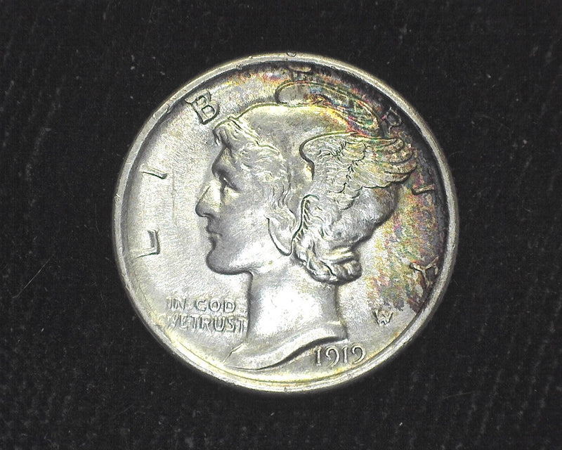 1919 S Mercury Dime UNC - US Coin