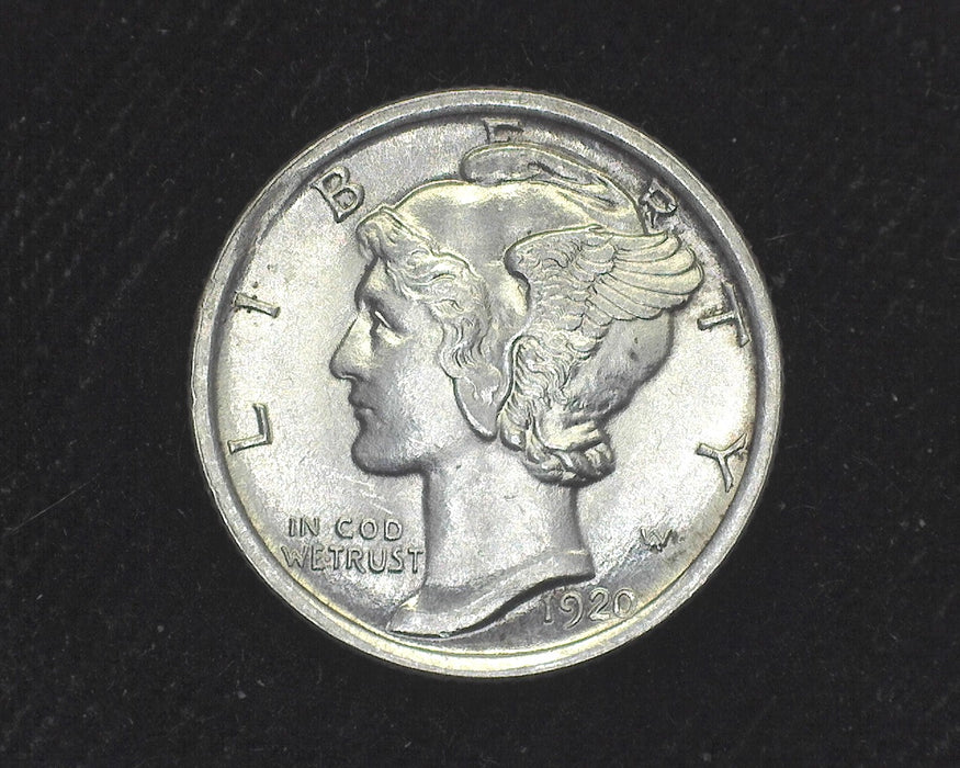 1920 Mercury Dime BU Choice - US Coin