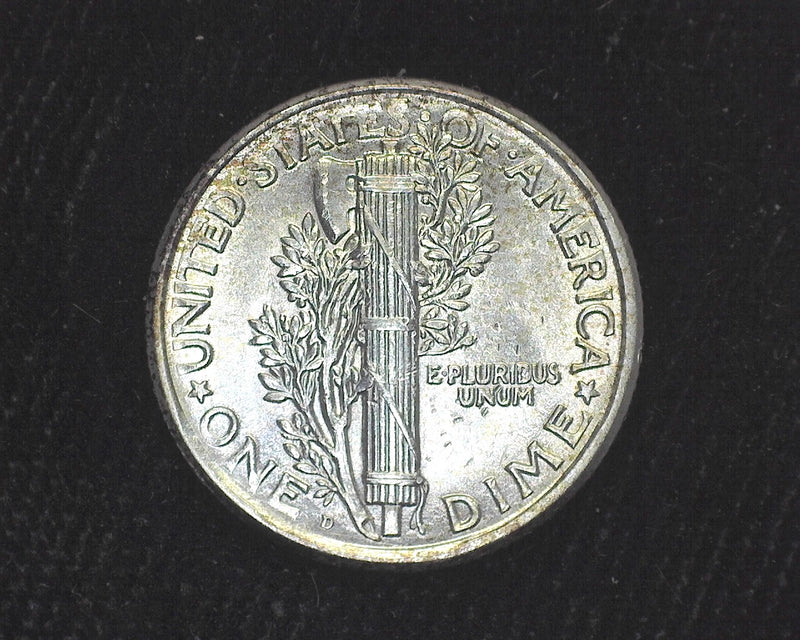 1920 D Mercury Dime BU-62 - US Coin